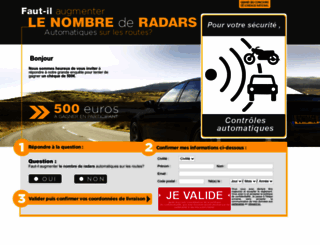 radar.sondagenational.com screenshot