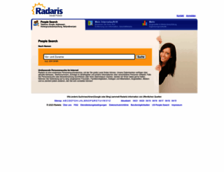 radaris.de screenshot