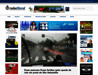 radarlitoral.com.br screenshot