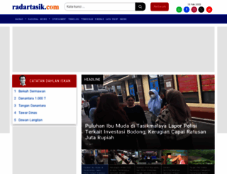 radartasikmalaya.com screenshot