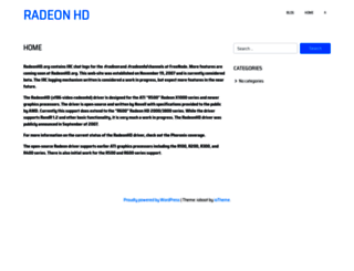 radeonhd.org screenshot