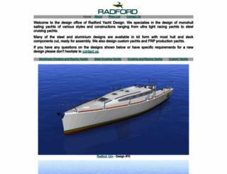 radford-yacht.com screenshot