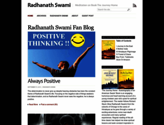 radhanath-swami.net screenshot