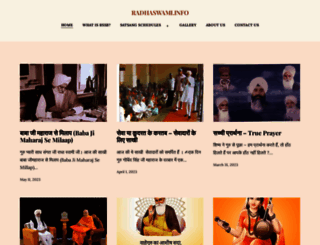 radhaswami.info screenshot