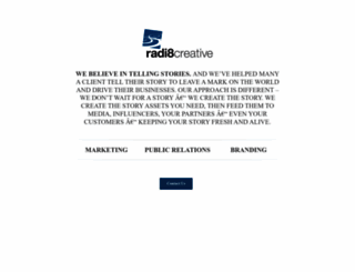 radi8creative.com screenshot