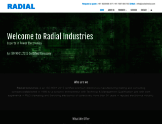 radialindia.com screenshot