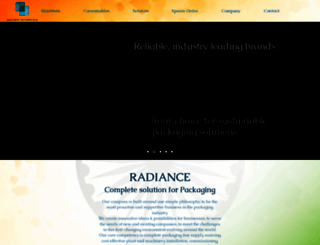 radiancenterprises.com screenshot