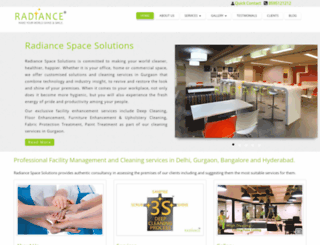 radiancespace.com screenshot