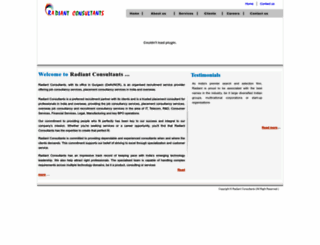 radiantconsultants.com screenshot