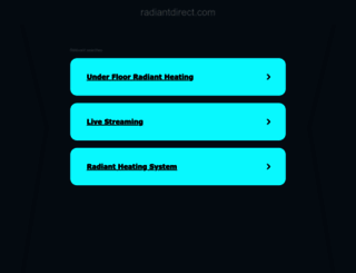 radiantdirect.com screenshot