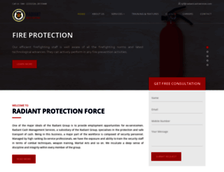 radiantprotectionforce.com screenshot
