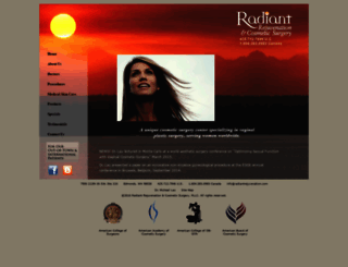 radiantrejuvenation.com screenshot