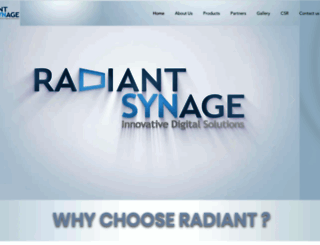 radiantsynage.com screenshot