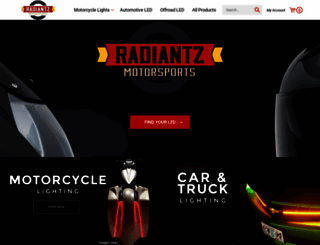 radiantz.com screenshot