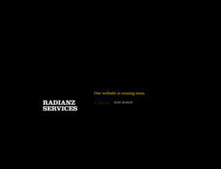radianzservices.com screenshot