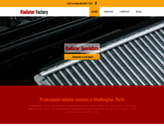 radiatorfactory1.com screenshot