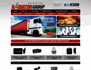 radiatorgroup.com screenshot