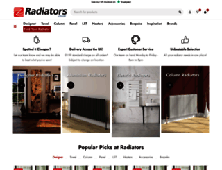 radiators.co.uk screenshot