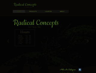 radical420.com screenshot