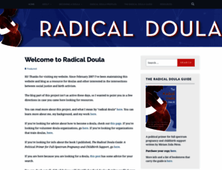 radicaldoula.com screenshot