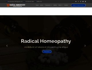 radicalhomeopathy.com screenshot