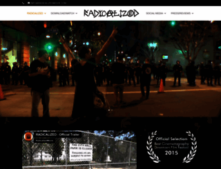 radicalizedmovie.com screenshot
