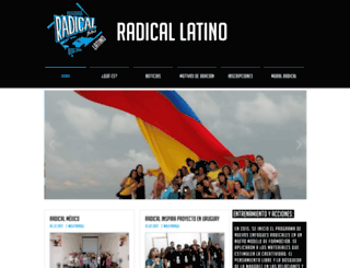 radicallatino.org screenshot