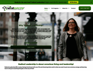 radicalleadership.com screenshot