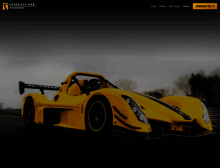 radicalmotorsport.com screenshot