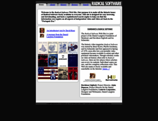 radicalsoftware.org screenshot