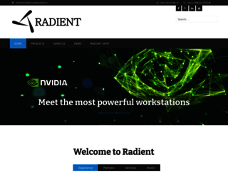 radient.eu screenshot