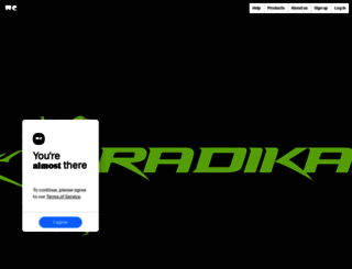 radikaljetski.wetransfer.com screenshot