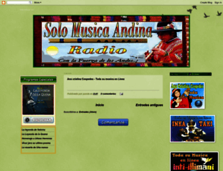 radio-andina.blogspot.com screenshot