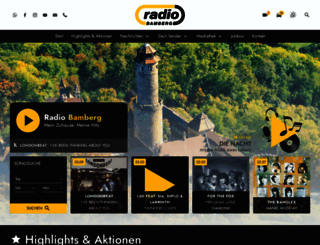 radio-bamberg.de screenshot