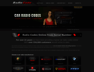 radio-code.co screenshot