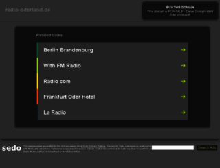 radio-oderland.de screenshot