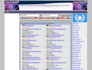 radio-online.be screenshot