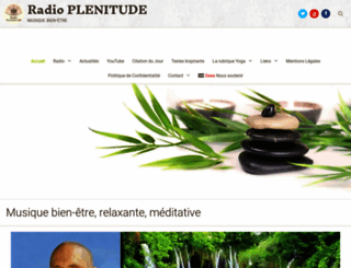 radio-plenitude.com screenshot