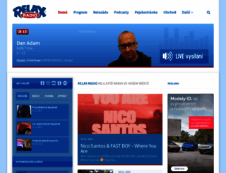 radio-relax.cz screenshot