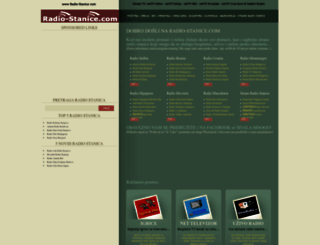 radio-stanice.com screenshot