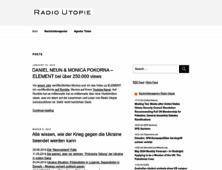 radio-utopie.de screenshot