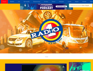 radio1.com.co screenshot