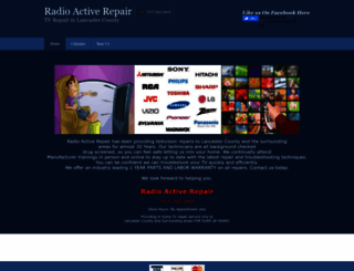 radioactiverepair.com screenshot