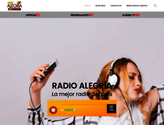 radioalegriafm.com screenshot