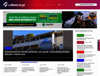 radioalianca.com.br screenshot