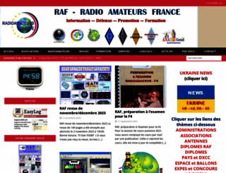 radioamateurs-france.fr screenshot