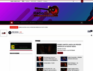 radiobachata.net screenshot