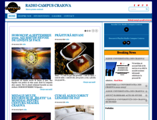 radiocampuscraiova.ro screenshot