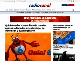 radiocanal.com.ar screenshot