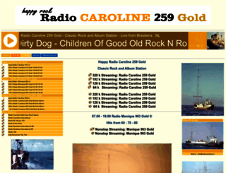 radiocaroline.nl screenshot